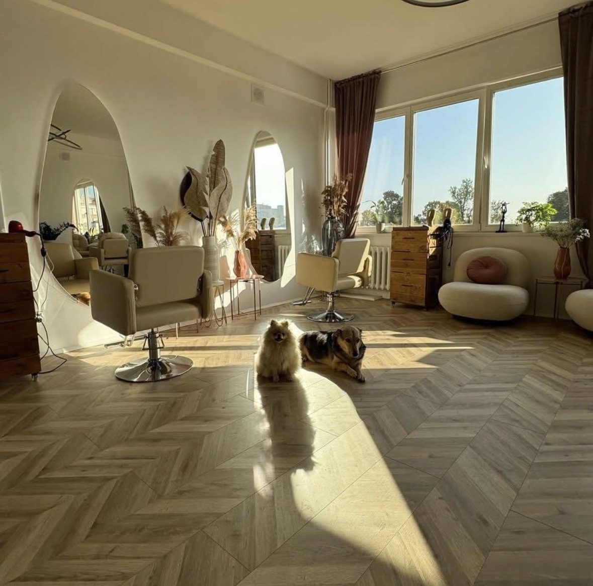 Wnętrze salonu Wilamowski Hair